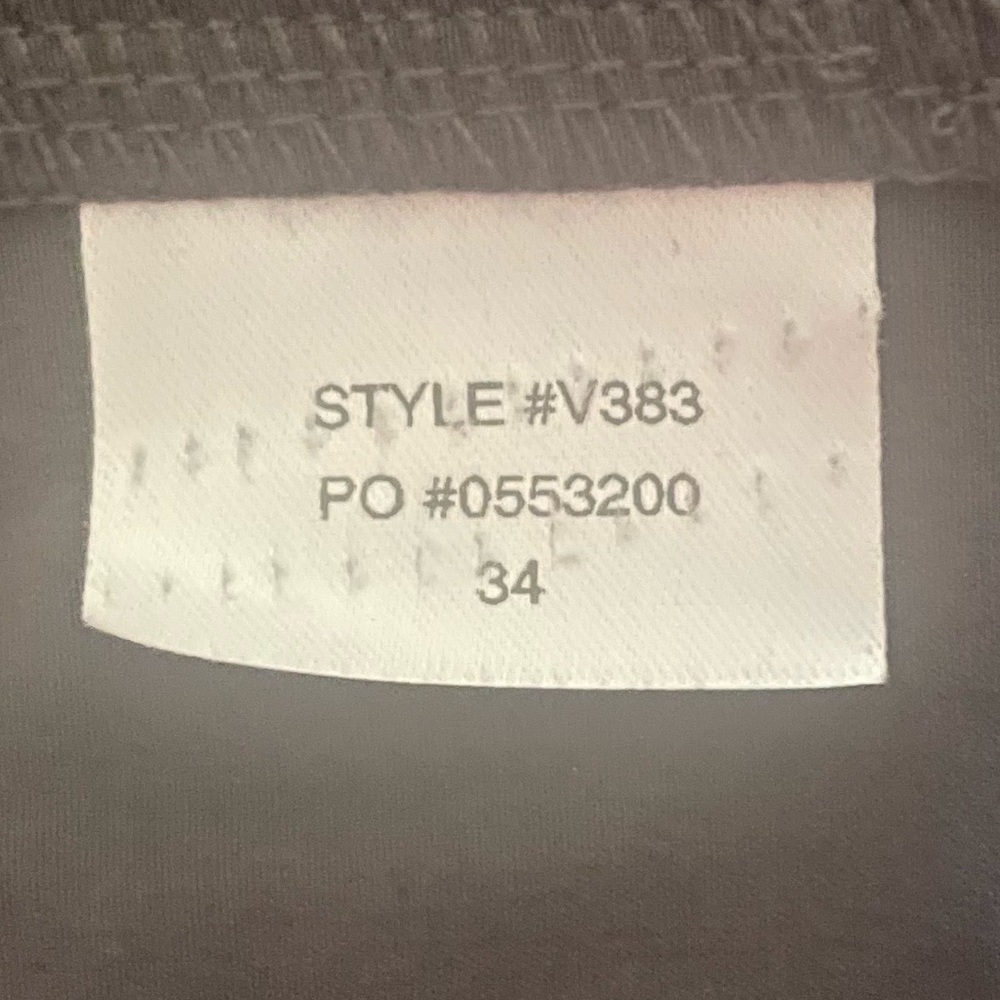 Vuori Infinity Boardshorts Black Vintage Ocean Print Black Gray Size 34 NWOT - Picture 7 of 12